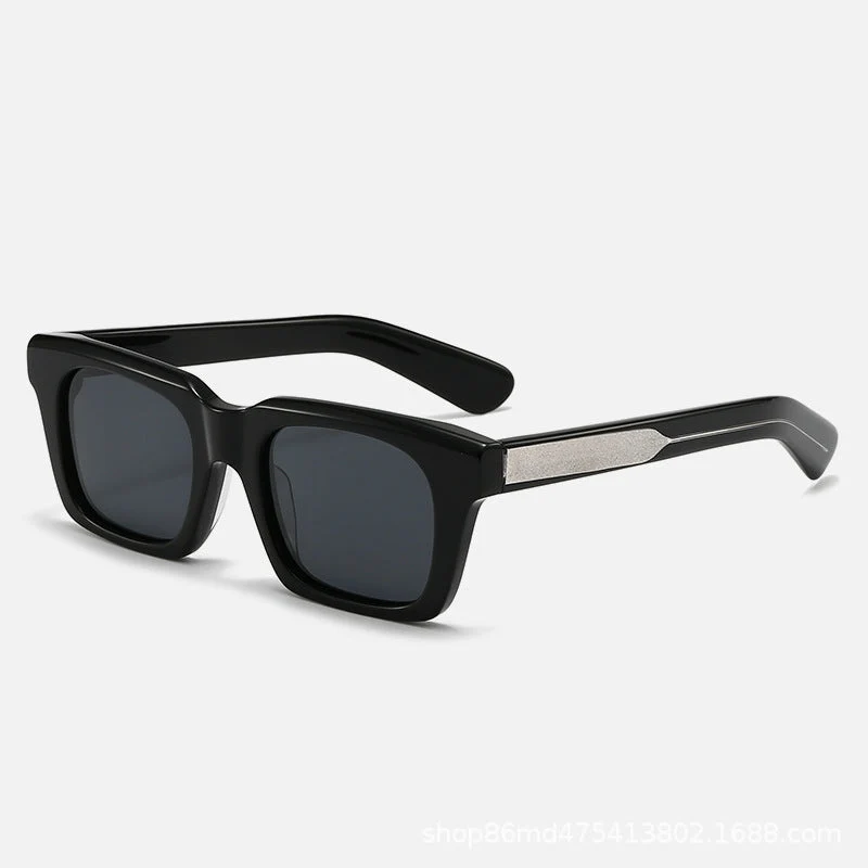 Dame kvadratisk solbrille med klar fargegradient og UV-beskyttelse Luvikno