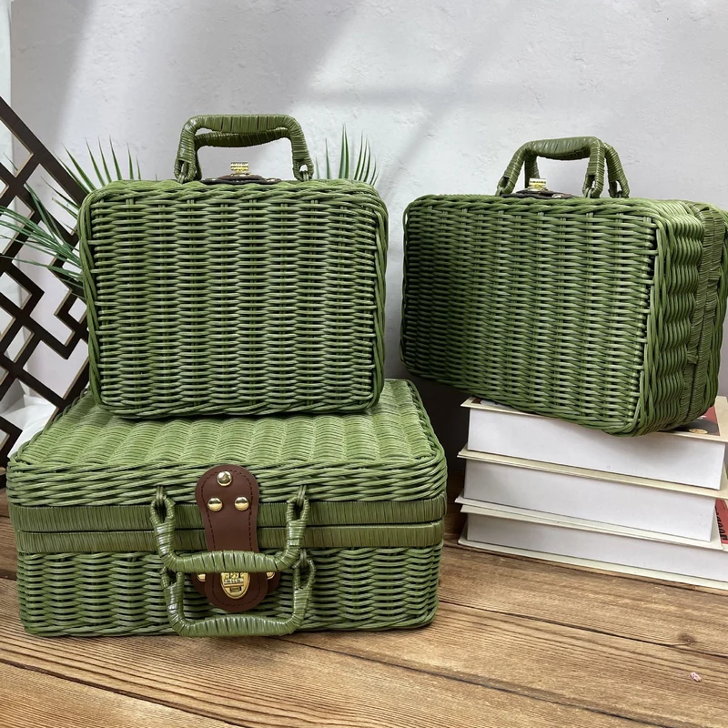 Dame Rattan Håndveske Luvikno