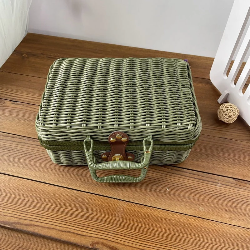 Dame Rattan Håndveske Luvikno