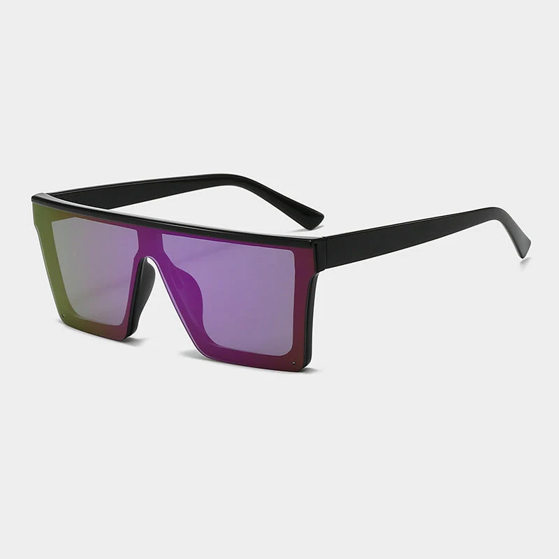 Dame oversized solbriller i futuristisk design Luvikno