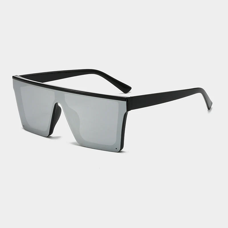 Dame oversized solbriller i futuristisk design Luvikno