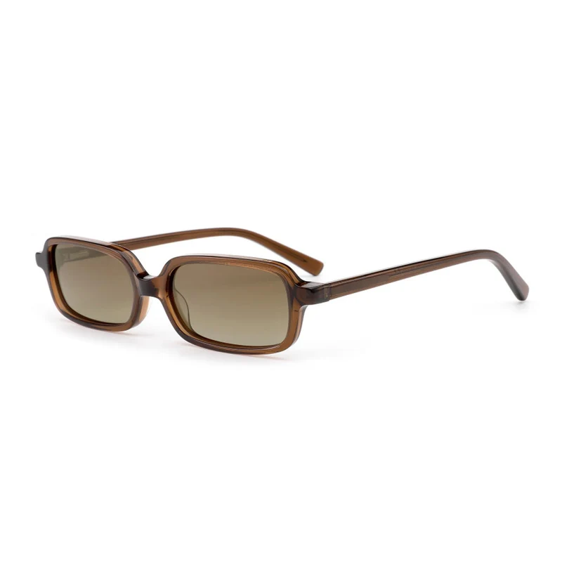 Dame moteriktig solbrille i samtidsrektangel design Luvikno