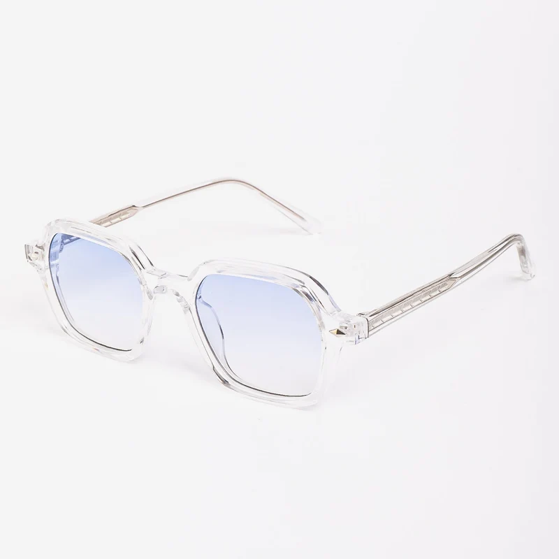 Dame moteriktig solbrille i stilig oktagon-design Luvikno