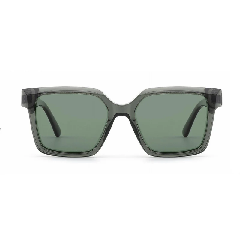 Damer moterik solbrille i markant kvadratisk design Luvikno