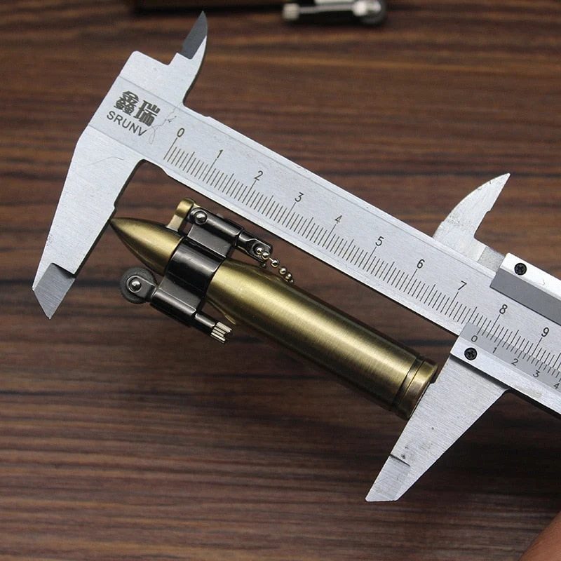 Jet Power Retro Metallnøkkelring Lighter | Luvikno