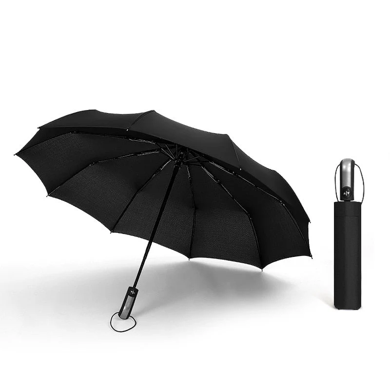 Vindresistent Anti-UV Automatisk Sleek Paraply | Luvikno