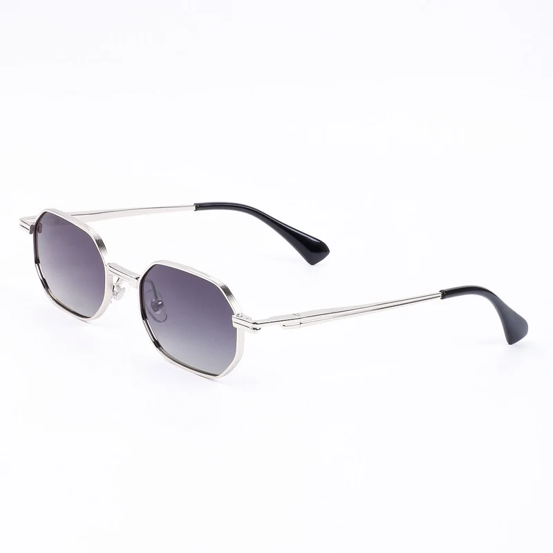 Dame Design solbrille i moderne, åttekantet stil Luvikno