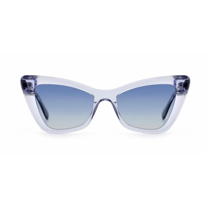 Dame Cat-Eye solbriller med trendy aksent Luvikno