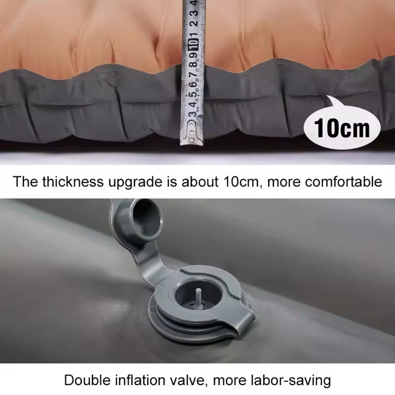 CoziVixy Selvoppblåsende Liggeunderlag 10 cm | Luvikno