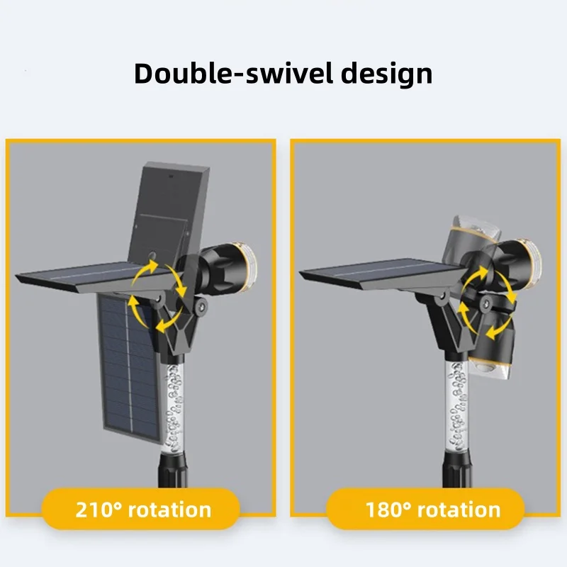 Solar LED Hage Hjem Utendørs Sti Spotlights | Luvikno