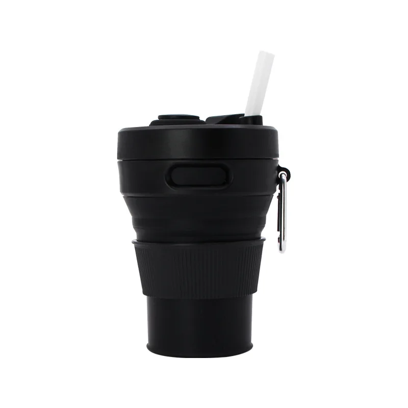 Gjenbrukbar Bærbar Sip-and-Go Sammenleggbar Kopp | Luvikno