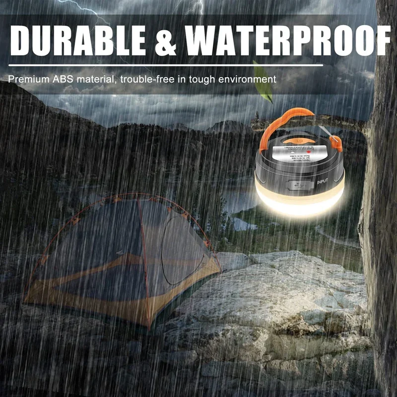 Praktisk Camping Magnetisk LED Oppladbar Lys | Luvikno
