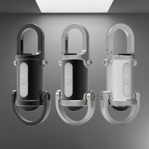 LED Pocket USB Oppladbar Nøkkelring Lys | Luvikno