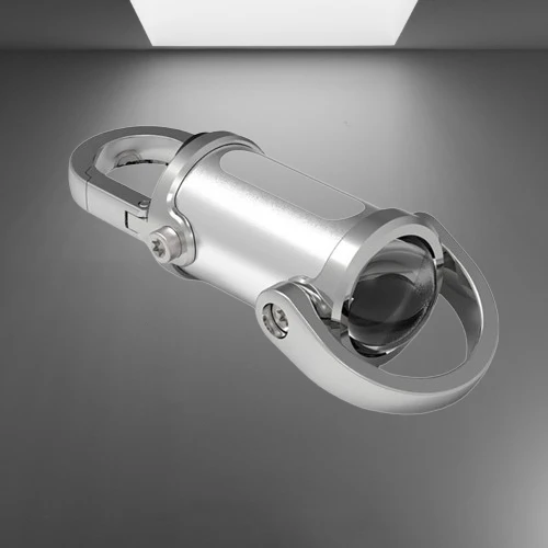 LED Pocket USB Oppladbar Nøkkelring Lys | Luvikno