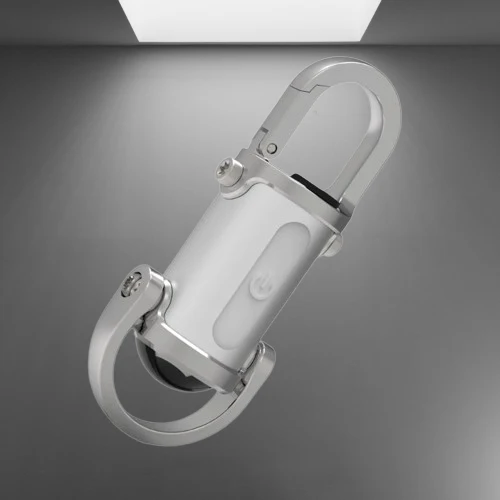 LED Pocket USB Oppladbar Nøkkelring Lys | Luvikno