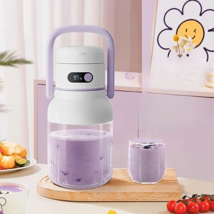 12-Blade Trådløs Kompakt Reise Smoothie Blender | Luvikno