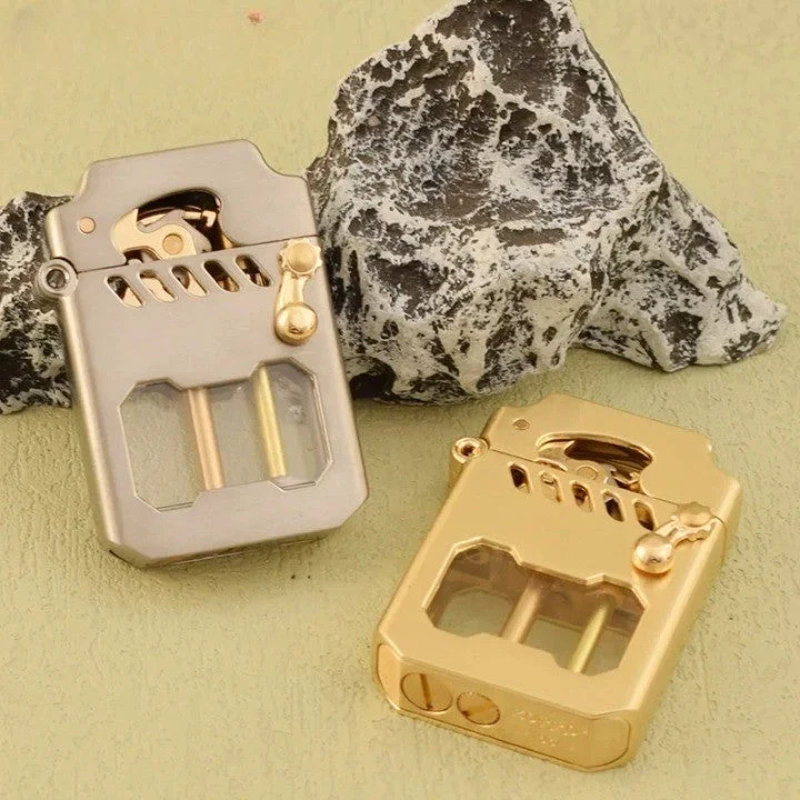 Klassisk Retro Mekanisk Flamme Lighter | Luvikno