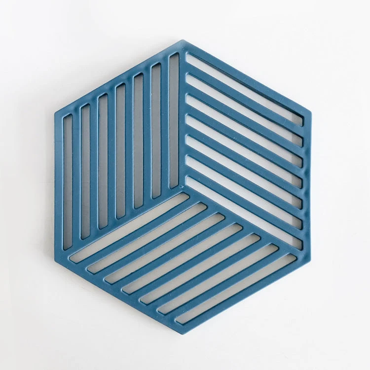 Unisex Silikon Coaster med geometrisk design Luvikno