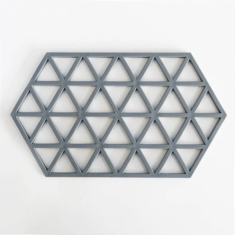 Unisex Silikon Coaster med geometrisk design Luvikno