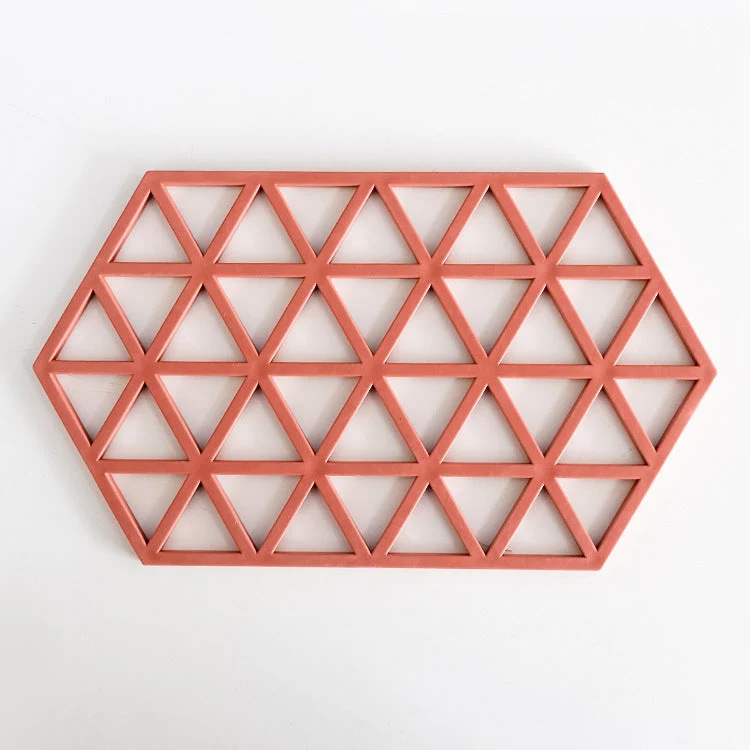 Unisex Silikon Coaster med geometrisk design Luvikno