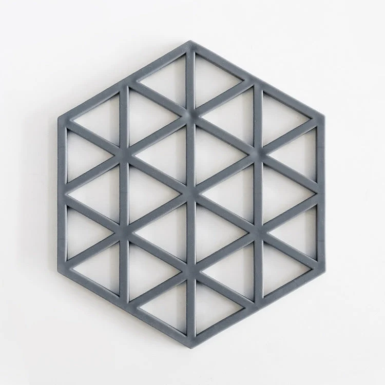 Unisex Silikon Coaster med geometrisk design Luvikno