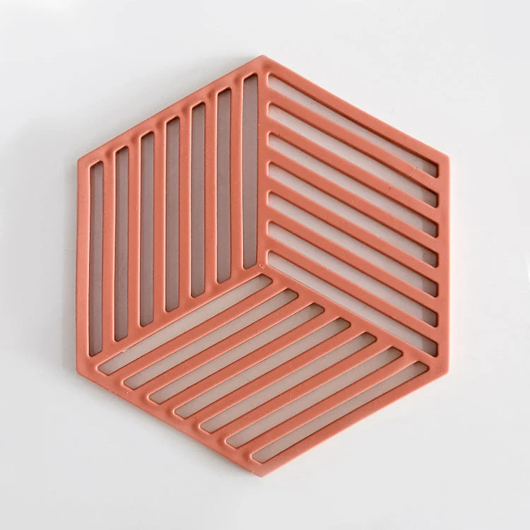 Unisex Silikon coasters med moderne geometrisk design Luvikno