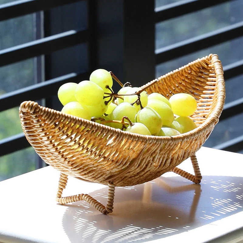 Unisex Original Håndvevd Fruktkurv med elegant Form Luvikno