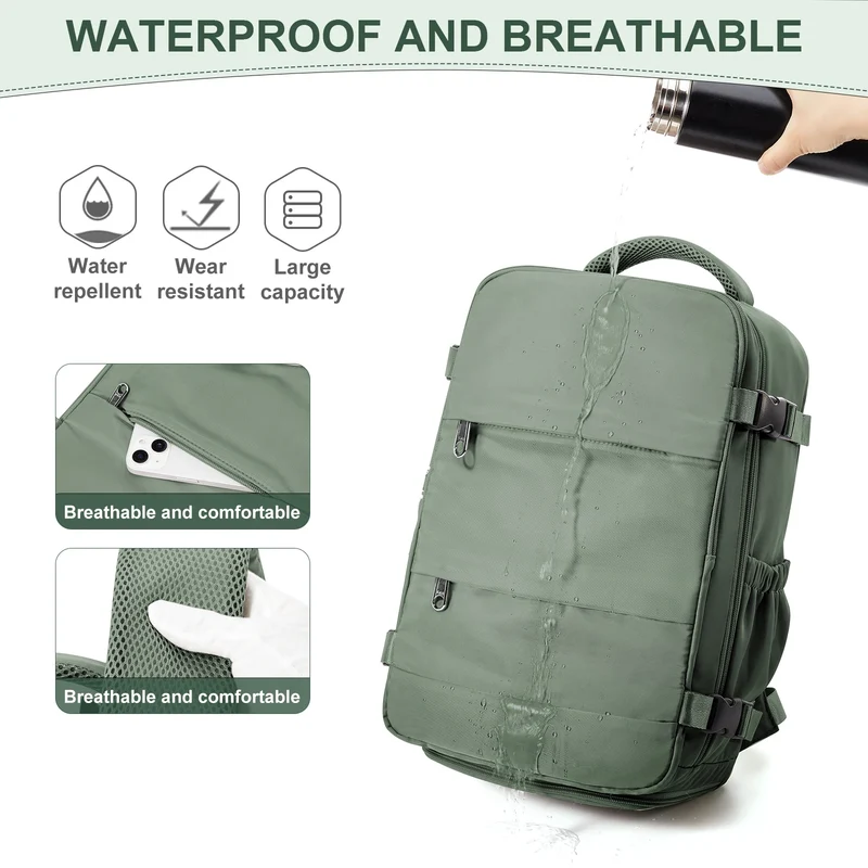 Ryanair Rucksack 40x20x30 cm – Handgepäck für Herren & Damen, Laptop & Reise