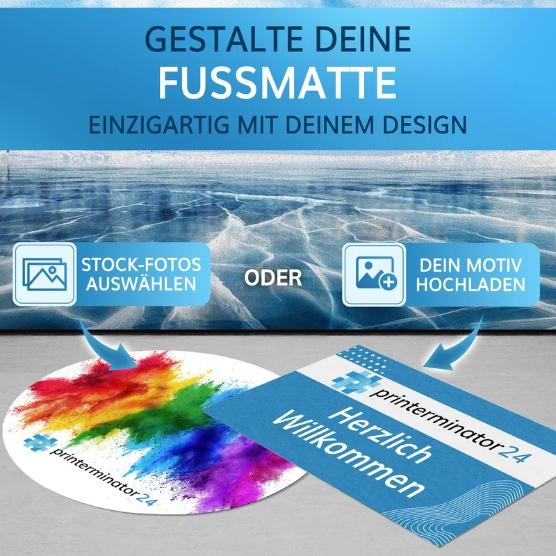 Fußmatte inkl. Druck