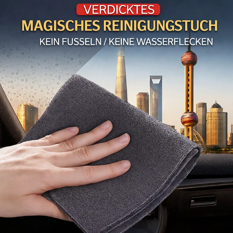 Mikrofiber Glassrensekluter 10-Pakning | Luvikno