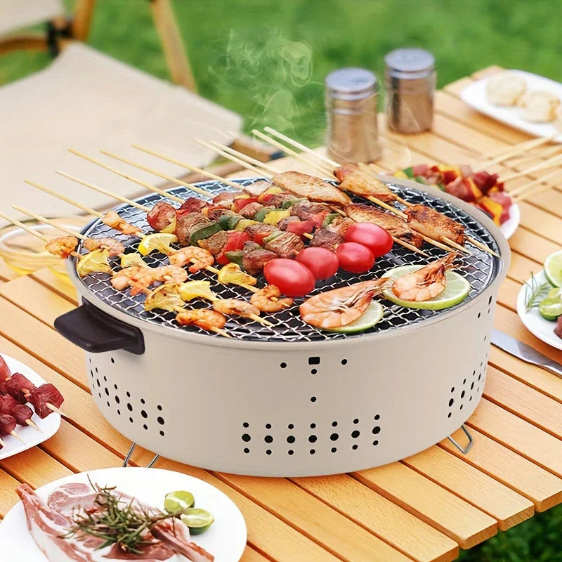 GrillGo™ Bærbar Kullgrill for Hage og Balkong | Luvikno