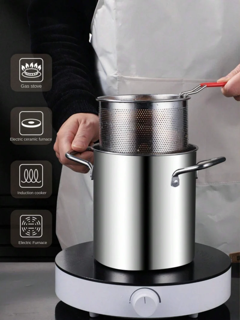 Friterer for sprø snacks med mindre olje | Luvikno