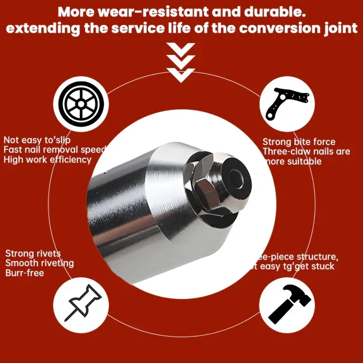 Nail Plier Adapter for Battery Drill – SpeedRivet | Luvikno