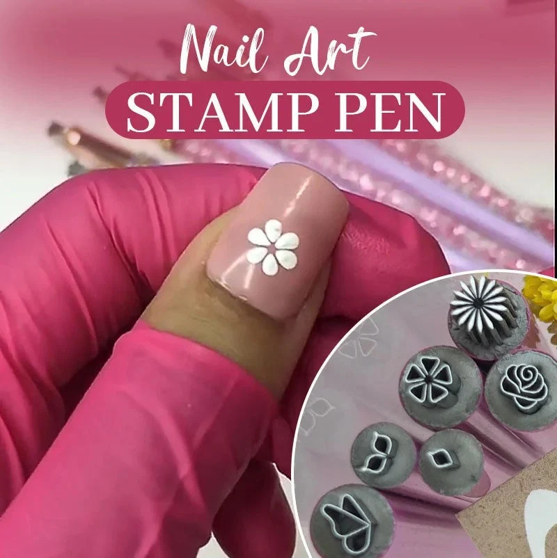 Nail Art Stamping Pen med presisjonstupp | Luvikno