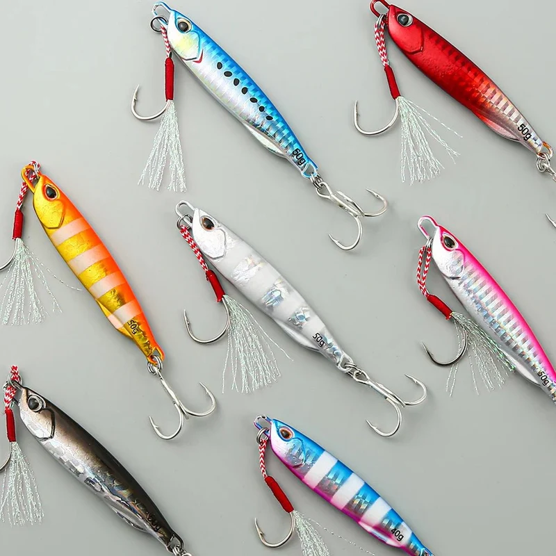 Jigblad metall jig skje for havabbor | Luvikno