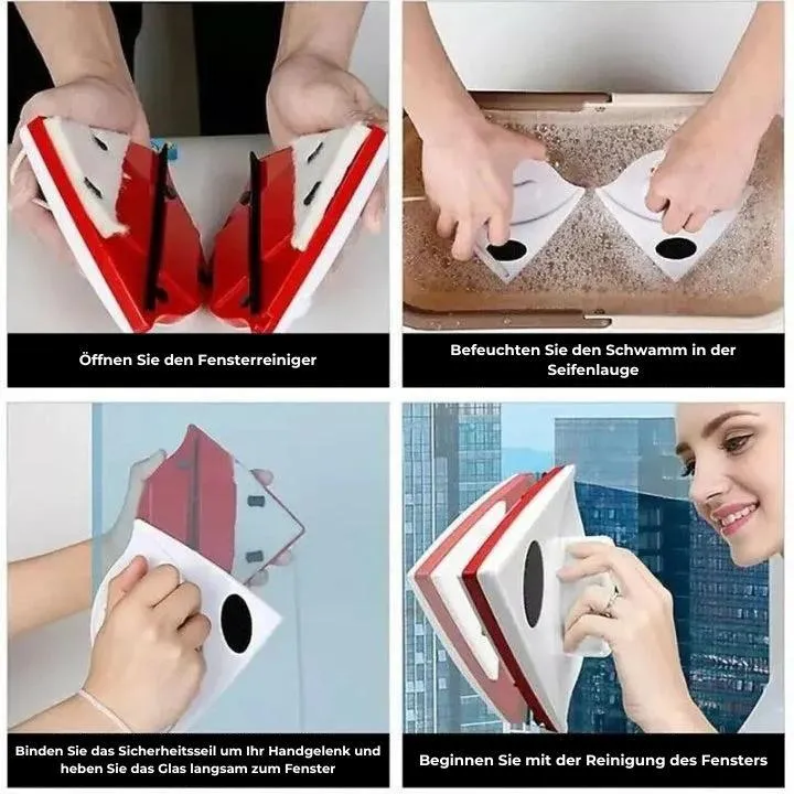 SwipeClean Magnetisk Vindu Rengjører | Luvikno