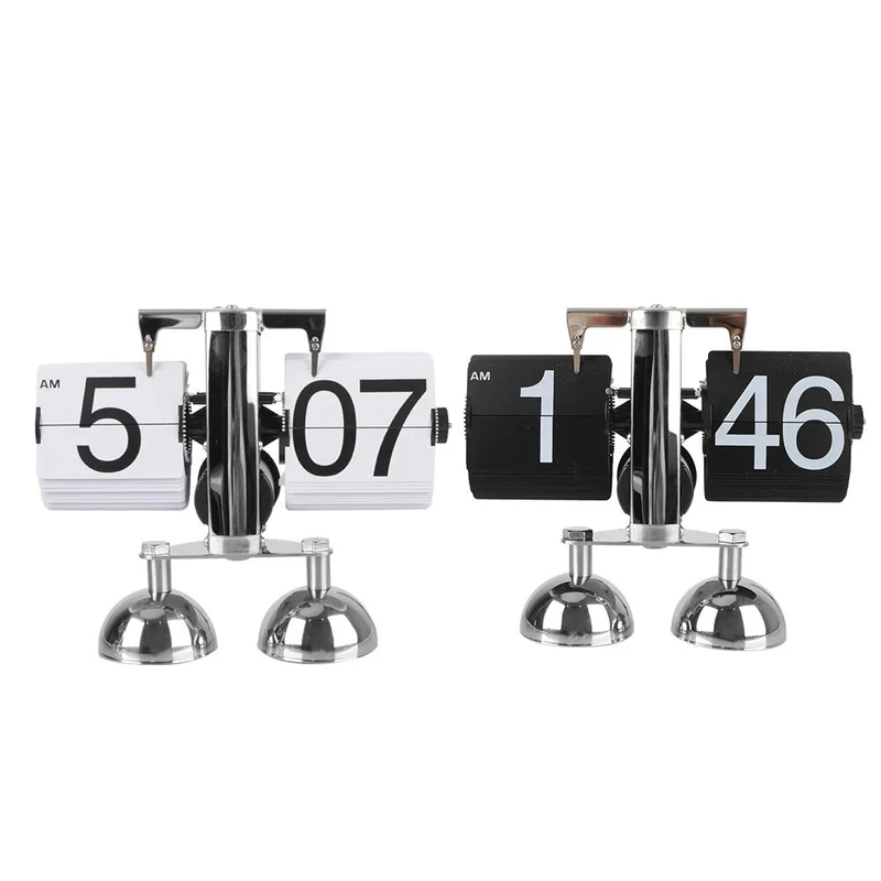 Retro Flip Clock with Automatic Turning Element | Luvikno