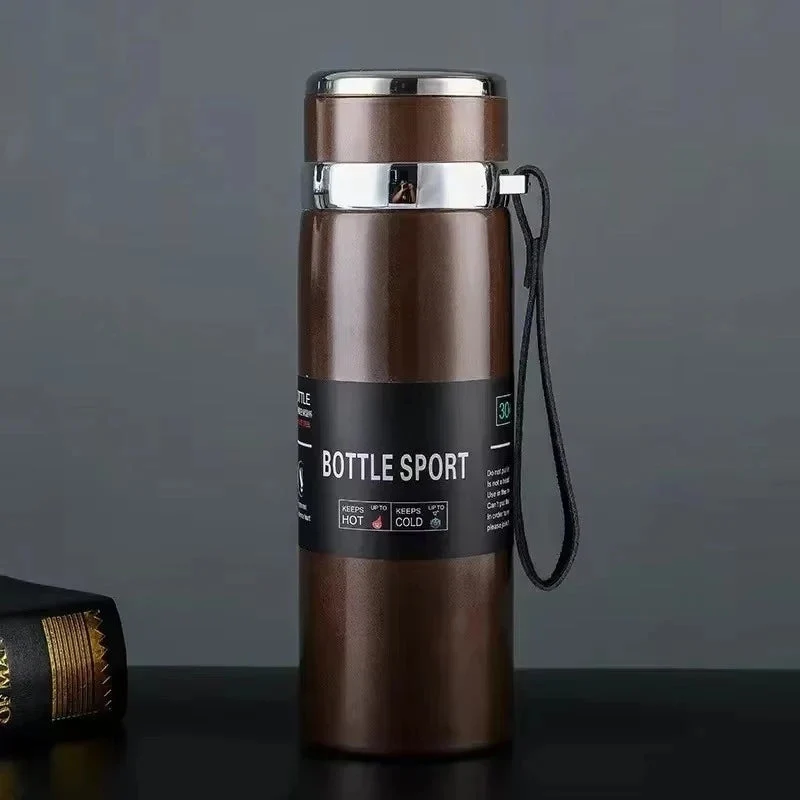 Stainless steel vacuum insulated thermos bottle 1000 ml | Luvikno