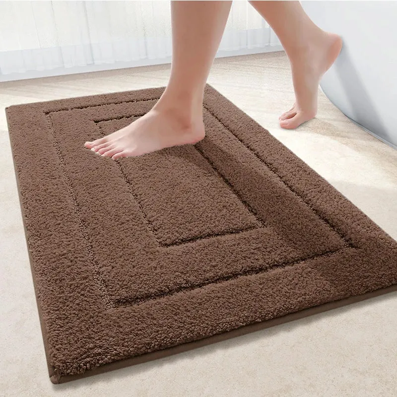 Microfiber Badmatte Dobbel Lag | Luvikno