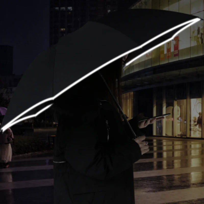 StormShield LED Paraply med Automatisk | Luvikno