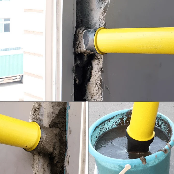 Tetningspistol med 4 dyser for silikonarbeid | Luvikno