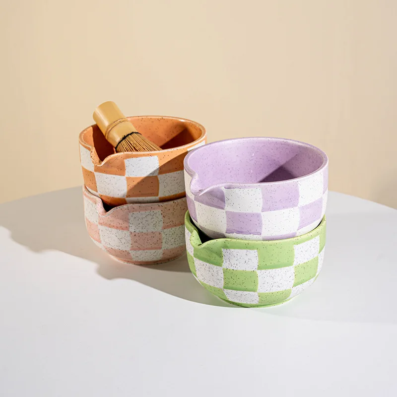 MatchaGenuss Keramik-Teeset – Japanisch Inspiriertes Matcha-Set mit Teeschale & Bambusbesen | Mehrteiliges Zubehörset | Für Matcha-Zubereitung & Teezeremonie