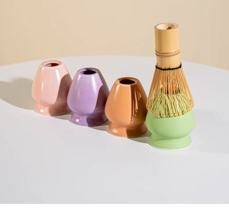 MatchaGenuss Keramik-Teeset – Japanisch Inspiriertes Matcha-Set mit Teeschale & Bambusbesen | Mehrteiliges Zubehörset | Für Matcha-Zubereitung & Teezeremonie