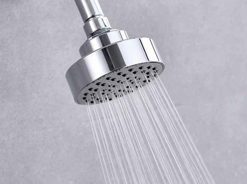 AquaLuxe G1/2 Zoll Messing Duscharm – Runde Wandhalterung für Regendusche, Premium Verlängerungsrohr in 5 Farben
