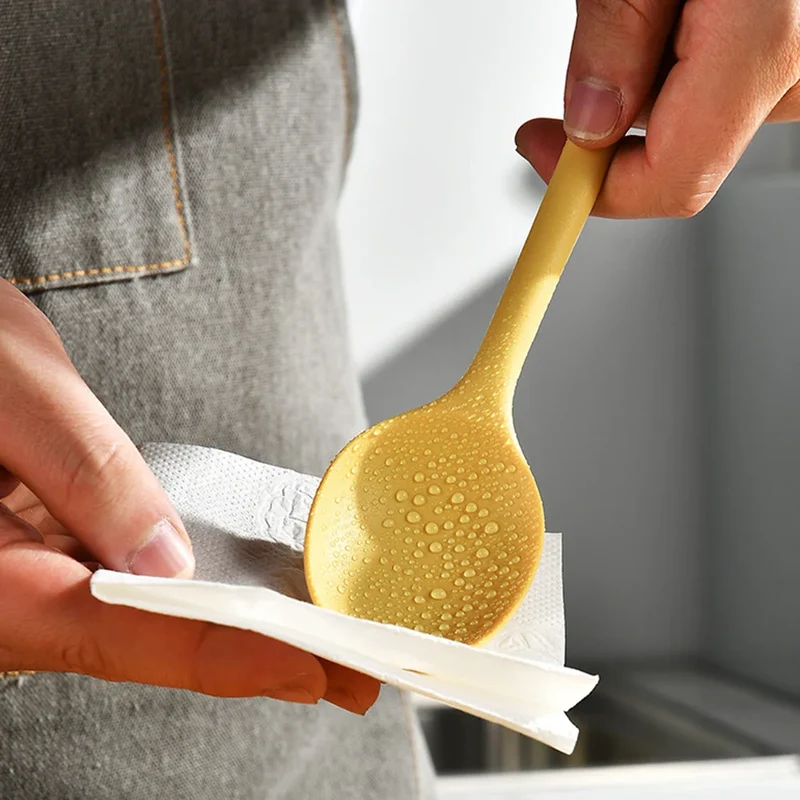 SoftCook Silikonlöffel Set – Hitzebeständige Küchenlöffel | Antihaft & Leicht Zu Reinigen | Praktisches Küchenzubehör