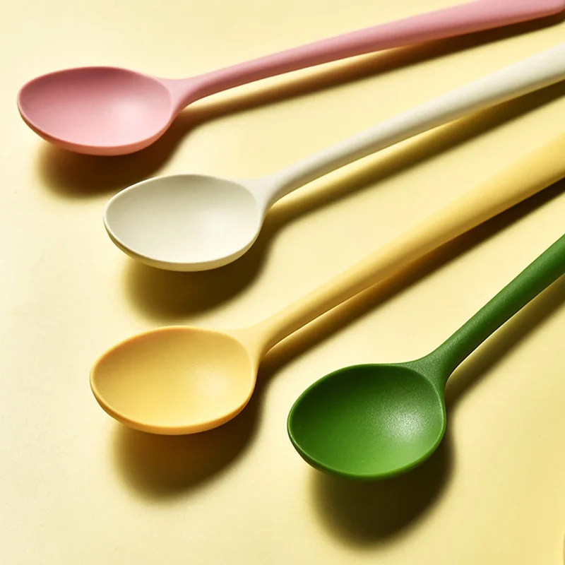 SoftCook Silikonlöffel Set – Hitzebeständige Küchenlöffel | Antihaft & Leicht Zu Reinigen | Praktisches Küchenzubehör