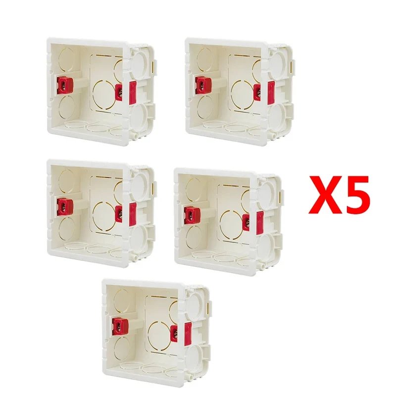 PowerLux Wandsteckdose Braun – Schuko Steckdose Aluminium | USB & Netzwerkanschluss | Moderne Unterputz Lösung