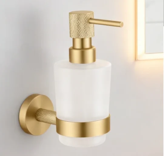 RoséEleganz Badaccessoires Set – Gebürstetes Roségold Edelstahl | Wandmontage Badezimmer Set | Stilvolle Badezimmer Ausstattung