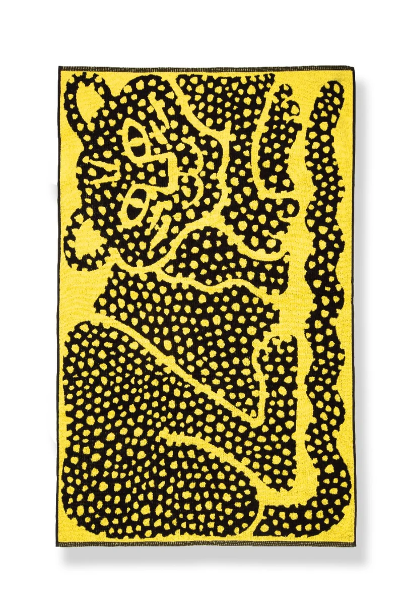 Locarno Film Festival Beach Towel “Dotty Leopard” by Jody Barton - XL 100% Cotton
