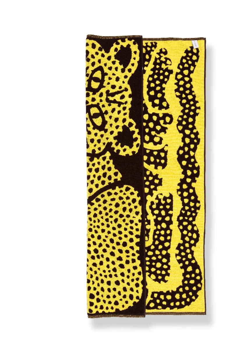 Locarno Film Festival Beach Towel “Dotty Leopard” by Jody Barton - XL 100% Cotton
